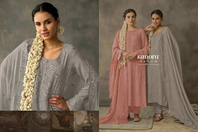 Kimora Begum Fancy Festive Wear Wholesale Designer Salwar Suits Catalog