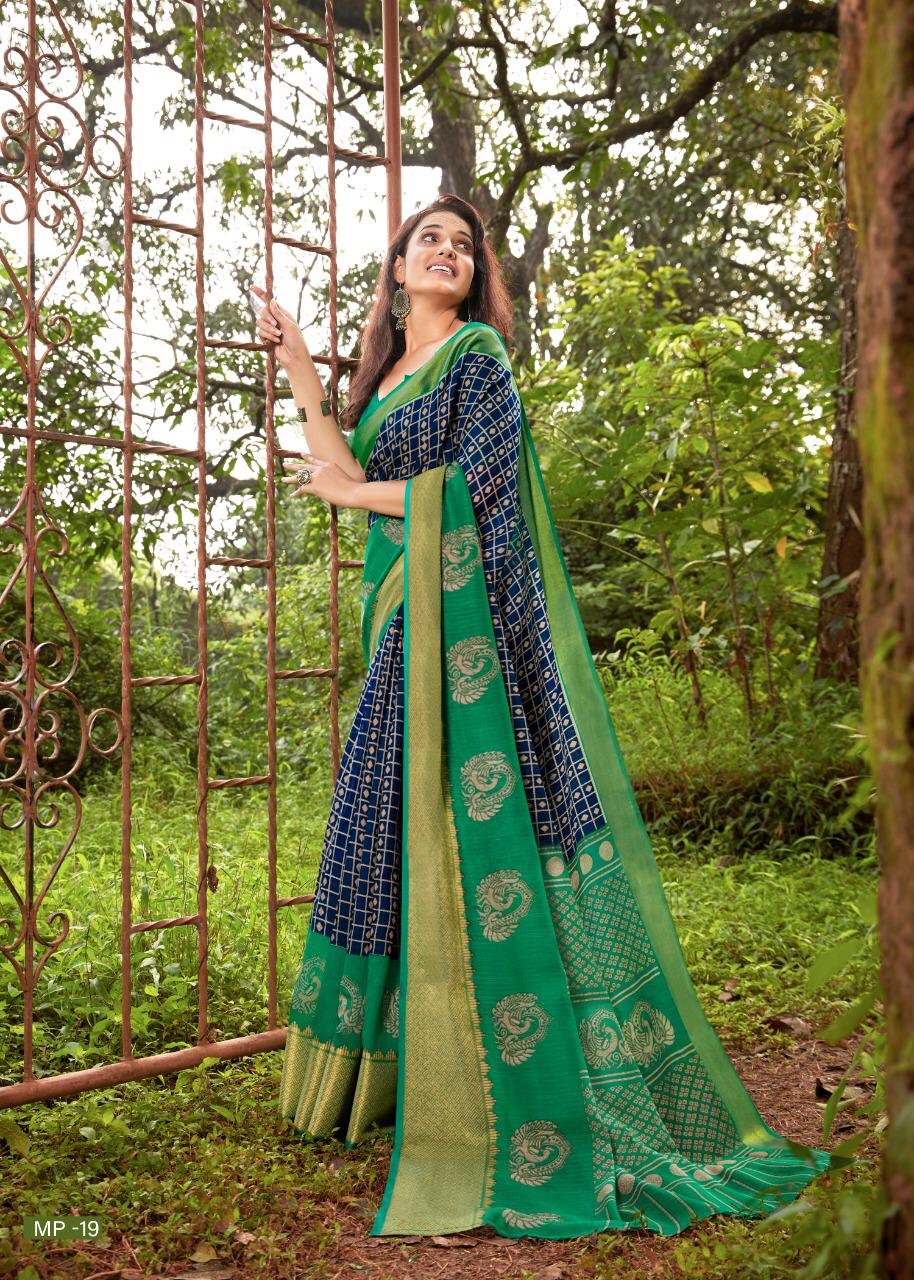 Shreyans Malang Pattu Part 2 Designer Festival Wear Cotton Silk Printed Saree