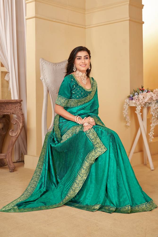 Zili Crush 6 Exclusive Designer Wear Wholesale Silk Sarees Catalog