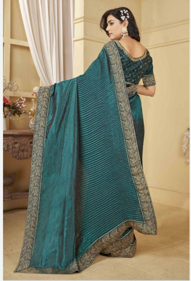 Zili Crush 6 Exclusive Designer Wear Wholesale Silk Sarees Catalog
