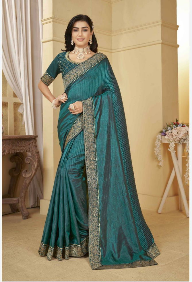 Zili Crush 6 Exclusive Designer Wear Wholesale Silk Sarees Catalog