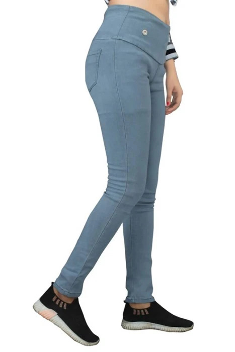 Swara Broad Belt Pant Beautiful Denim Comfortable Casual Wear Collection
