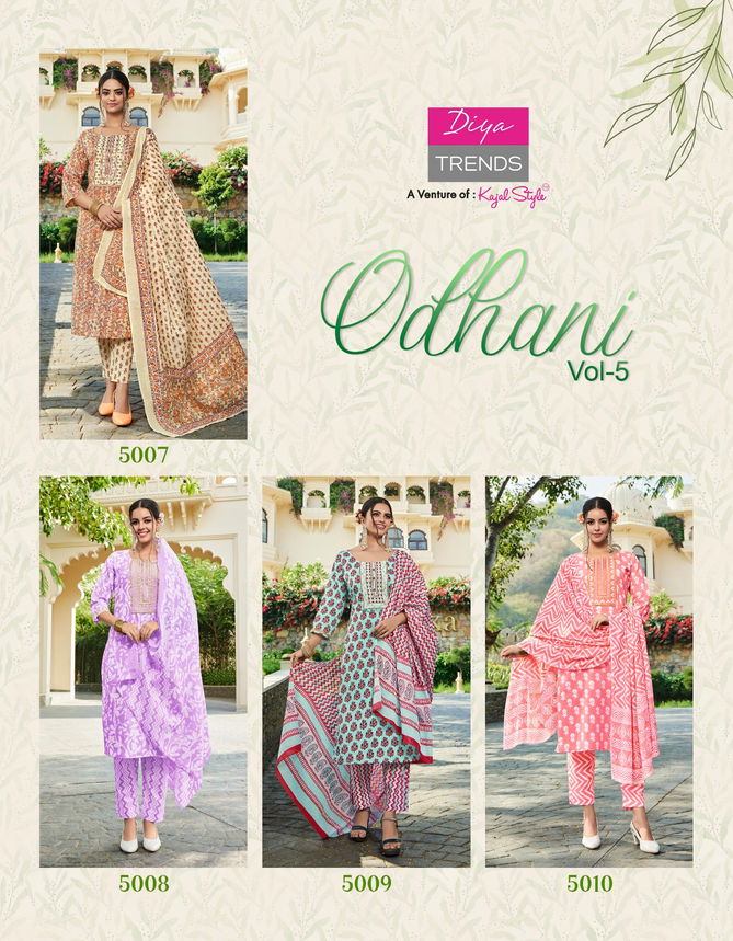 Odhani Vol 5 By Diya Trends Wholesale Readymade Salwar Suits 