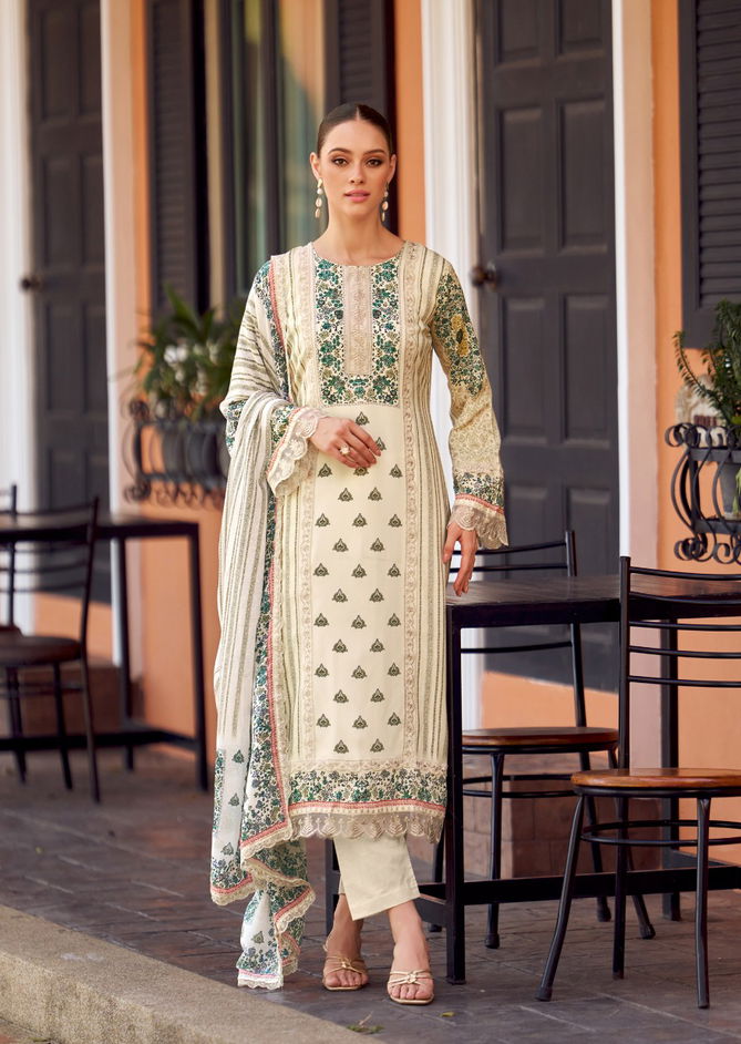 Bagh Edition 2 By The Hermitage Shop Jam Satin Dress Material Suppliers In India