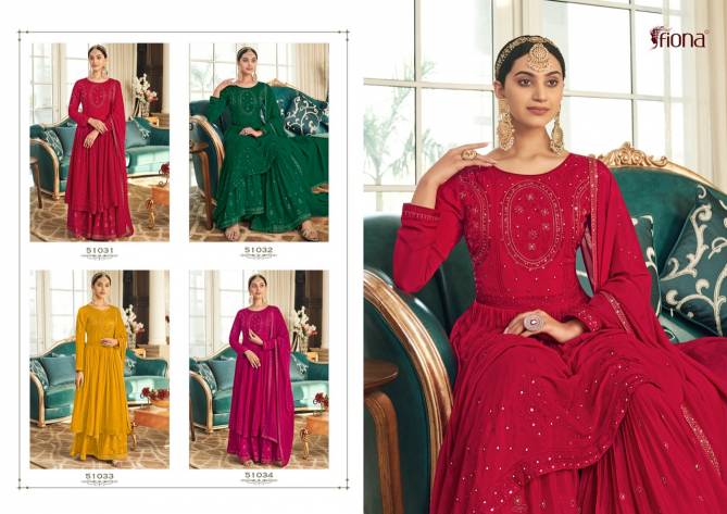Fiona Sahana Wholesale Wedding Salwar Suits Catalog