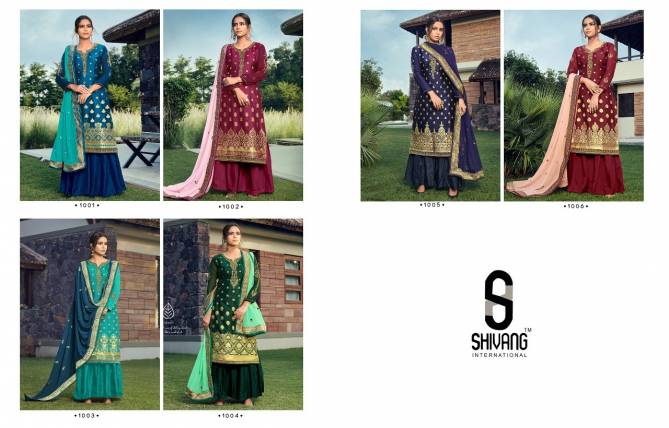 Shivang Zareena Vol 1 Heavy Designer Wholesale Sharara Suits