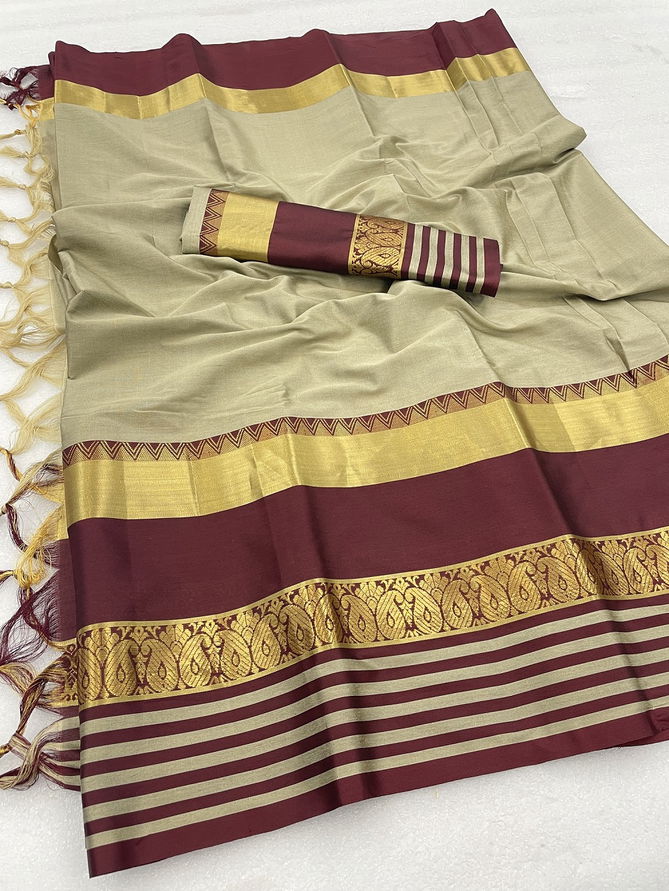 Kerry Soft Cotton Silk Wholesale Non Catalog Sarees