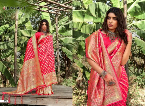 Bunawat Raj Kanya Festive Wear Wholesale Banarasi Silk Sarees