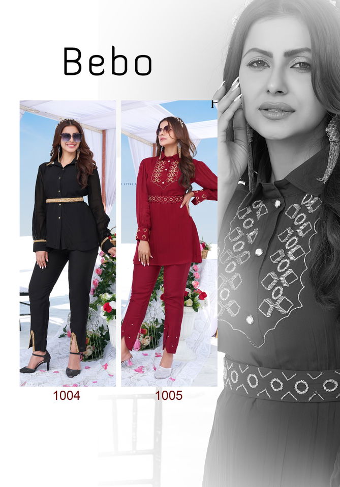 Peher Bebo Vol 1 Wholesale Party Wear Kurti With Bottom Catalog