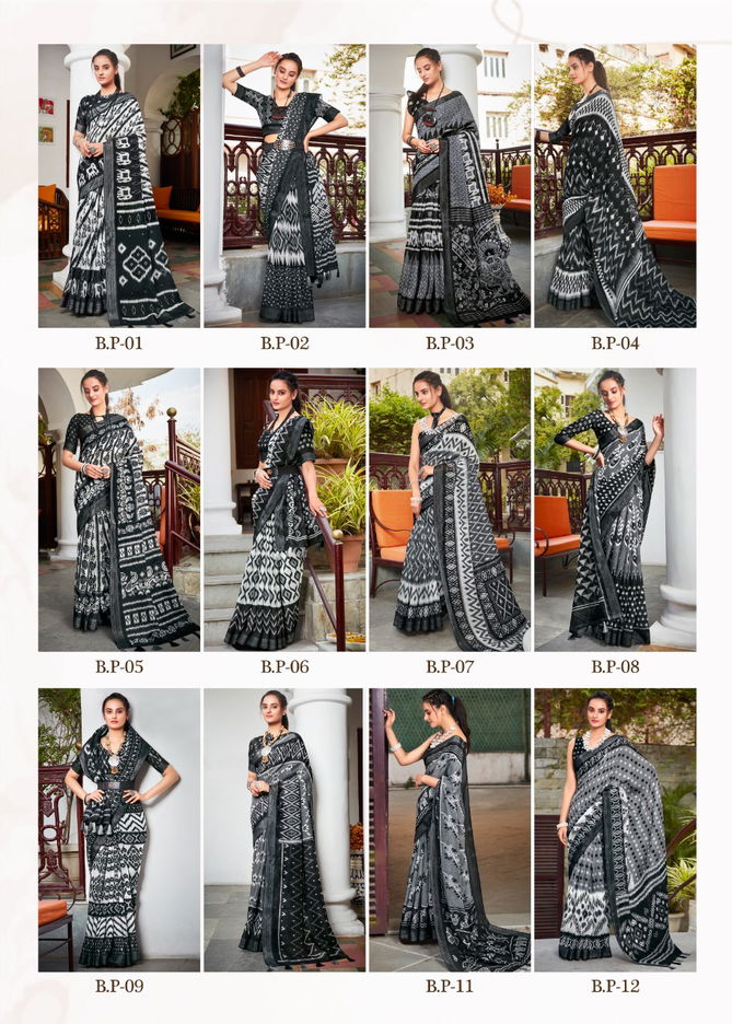 Shvetambar Black Patola Wholesale Designer Saree Catalog