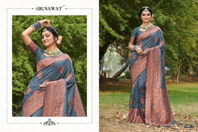 Bunawat Sungrace Ethnic Wear Wholesale Banarasi Silk Saree Catalog