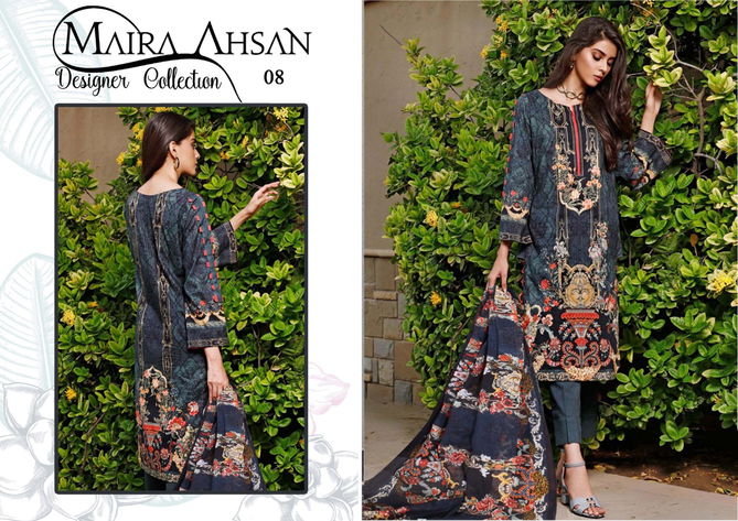 Maira Ahsan Designer Collection 1 Fancy Designer Casual Wear  Karachi Dress Material Collection
