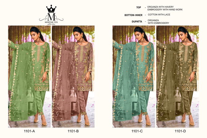 Mehtab Tex 1101 Wholesale Readymade Pakistani Suit Catalog