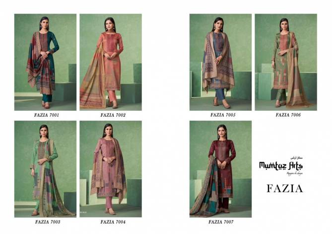 Mumtaz Fazia Stylish Casual Wear Wholesale Dress Material Catalog