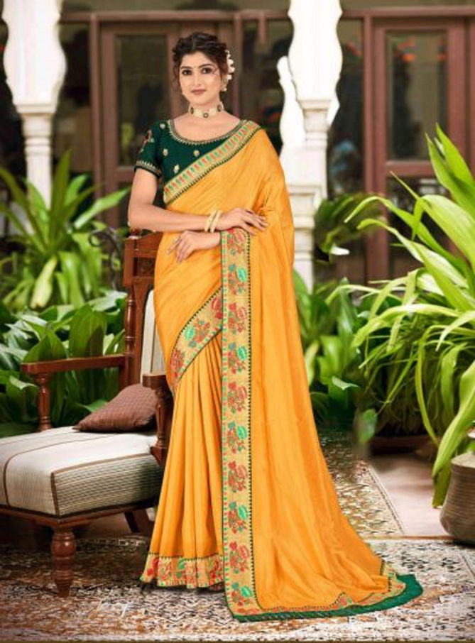 Ronisha Style Designer Art Silk Wholesale Designer Sarees Catalog