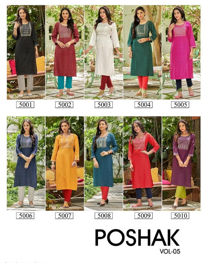 Viyaa Poshak Vol 5 Wholesale Plus Size Kurtis Catalog