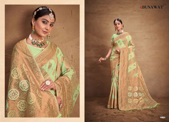 Bunawat Vibha Colors Wholesale Wedding Sarees Catalog