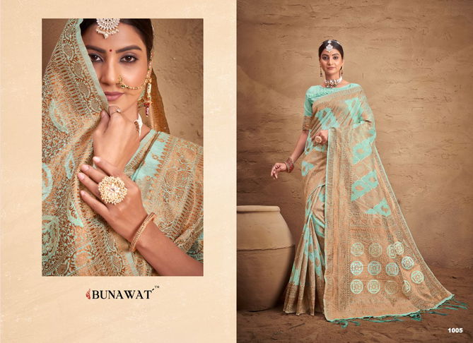 Bunawat Vibha Colors Wholesale Wedding Sarees Catalog