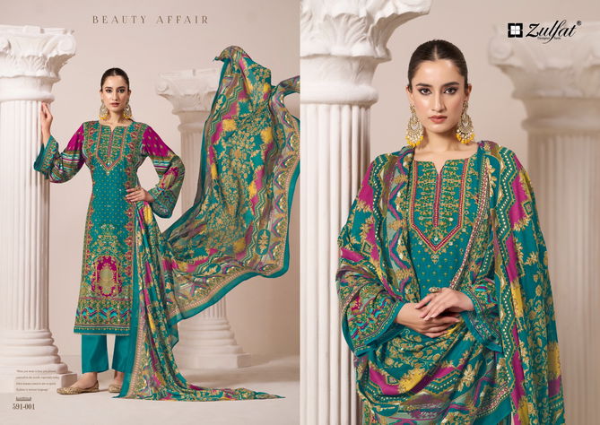 Aayat Vol 2 By Zulfat Rayon Digital Printed Dress Material Wholesale Market In Surat With Price