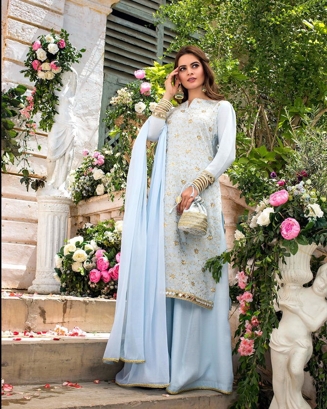 Glorious S 77 Size Set Sharara Suit Catalog