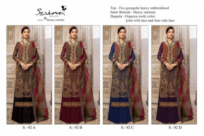 S 92 By Serine Colors Pakistani Suits Catalog