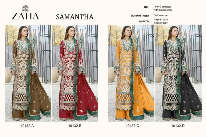 Samantha By Zaha Pakistani Suits Catalog