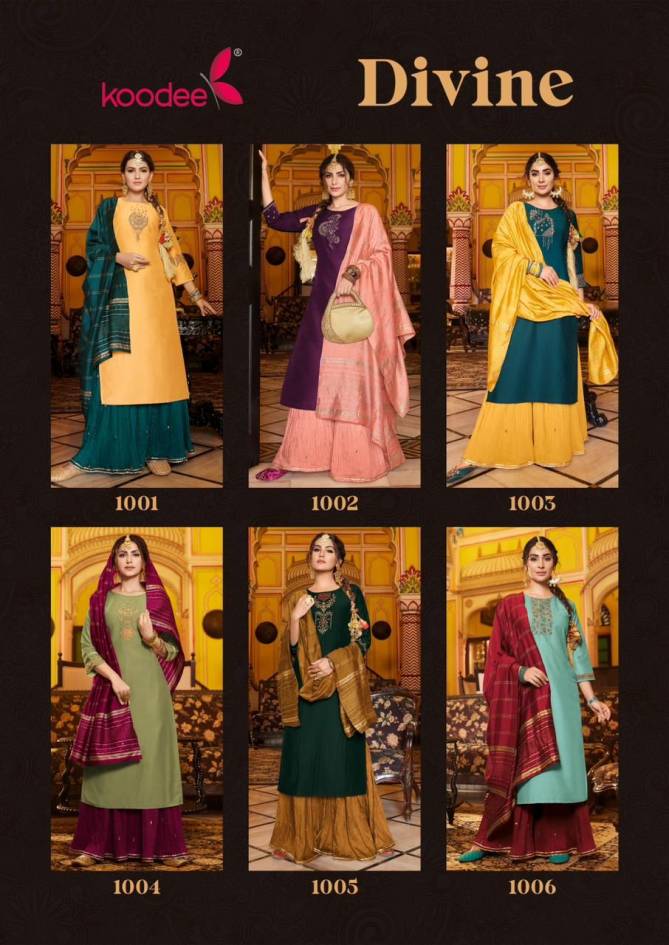 Divine By Koodee 1001-1006 Wedding Salwar Suits Catalog