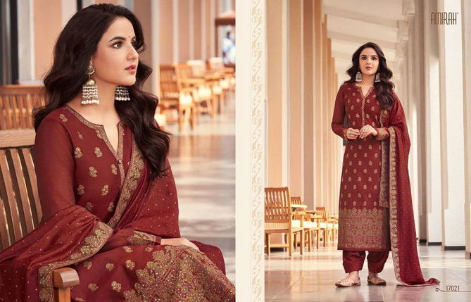 Niharika By Amirah 17021-17026 Wedding Salwar Suits Catalog