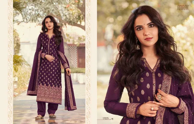 Niharika By Amirah 17021-17026 Wedding Salwar Suits Catalog