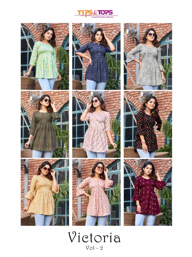 Victoria Vol 2 By Tips And Tops Ladies Top Catalog