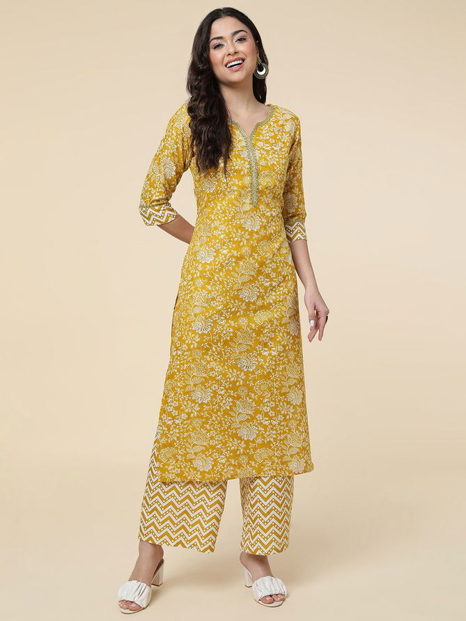 Riyana Vol 37 Colors Printed Kurti With Bottom Catalog