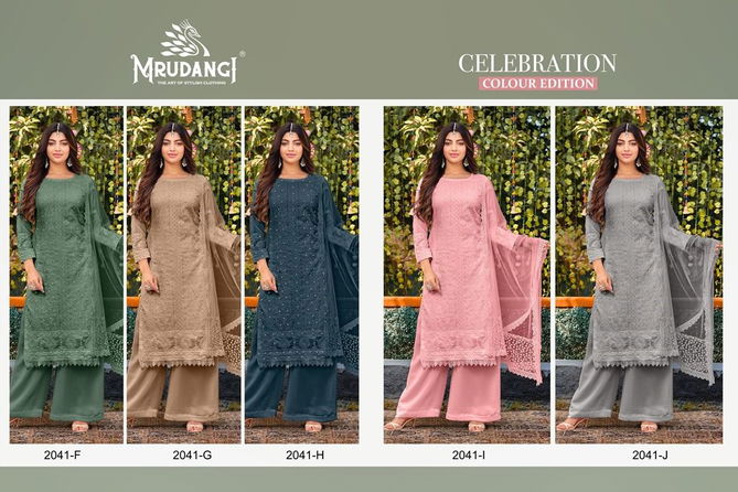 Mrudangi Celebration 2041 F To J Designer Salwar Suit Catalog