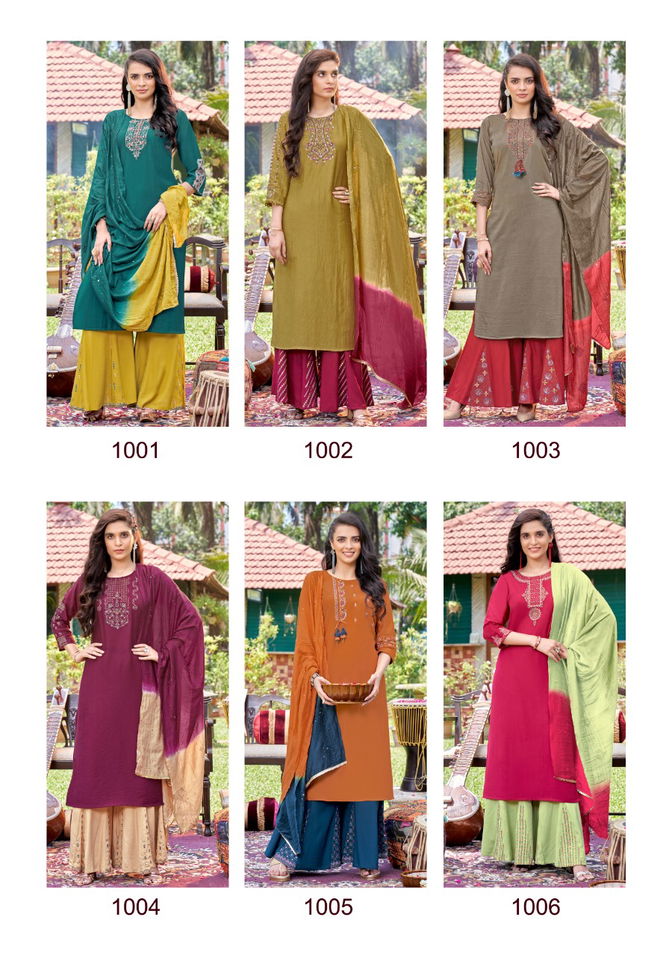 Sanaya 1 By Koodee 1001-1006 Readymade Catalog