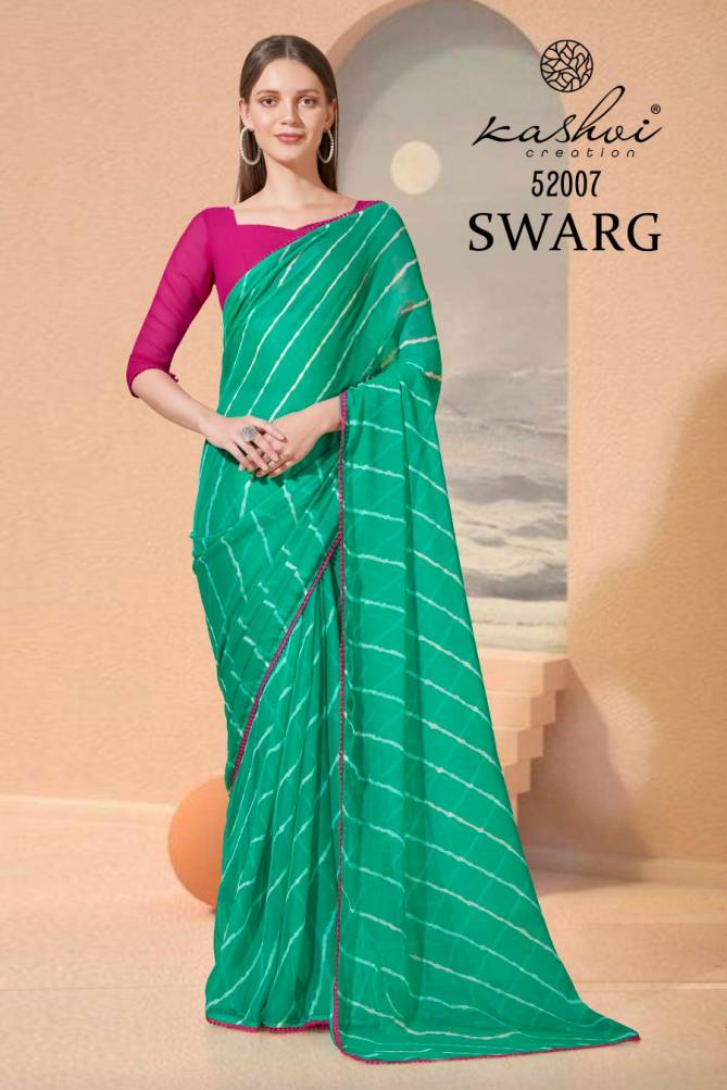 Kashvi Swarg By Lt 52001-52010 Daily Wear Sarees Catalog