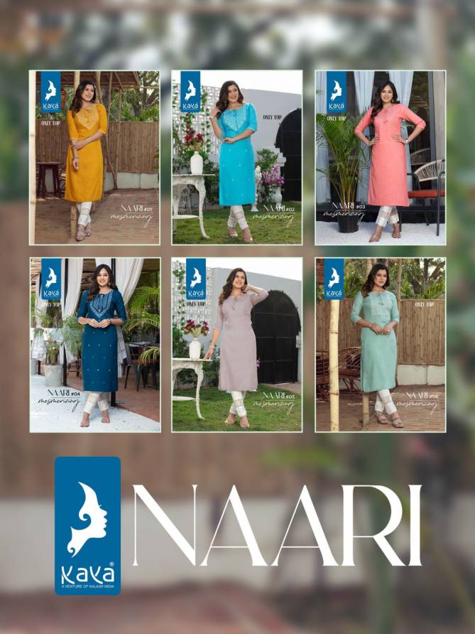 Naari By Kaya 01-06 Plus Size Kurtis Catalog