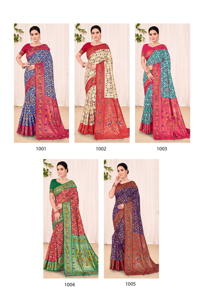 Meher By Kashvi 1001-1008 Daily Wear Sarees Catalog