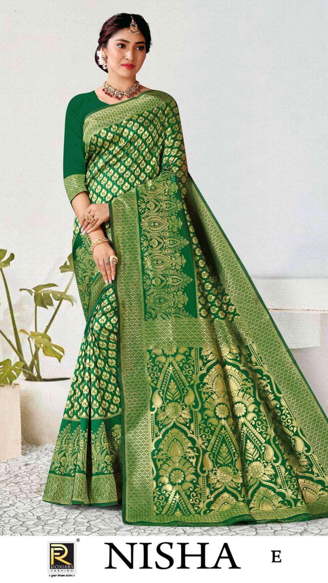 Nisha By Ronisha Colors Designer Sarees Catalog