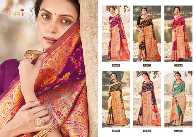 Kashmiri Vol 2 By The Fabrica Wedding Sarees Catalog