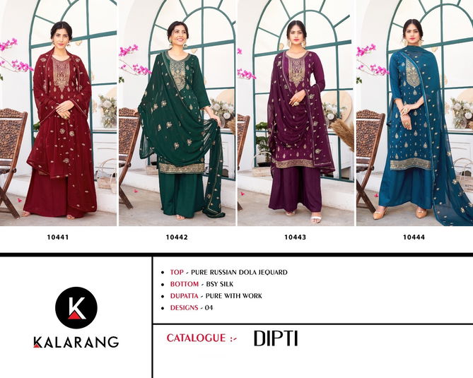 Dipti By Kalarang 10441-10444 Dress Material Catalog