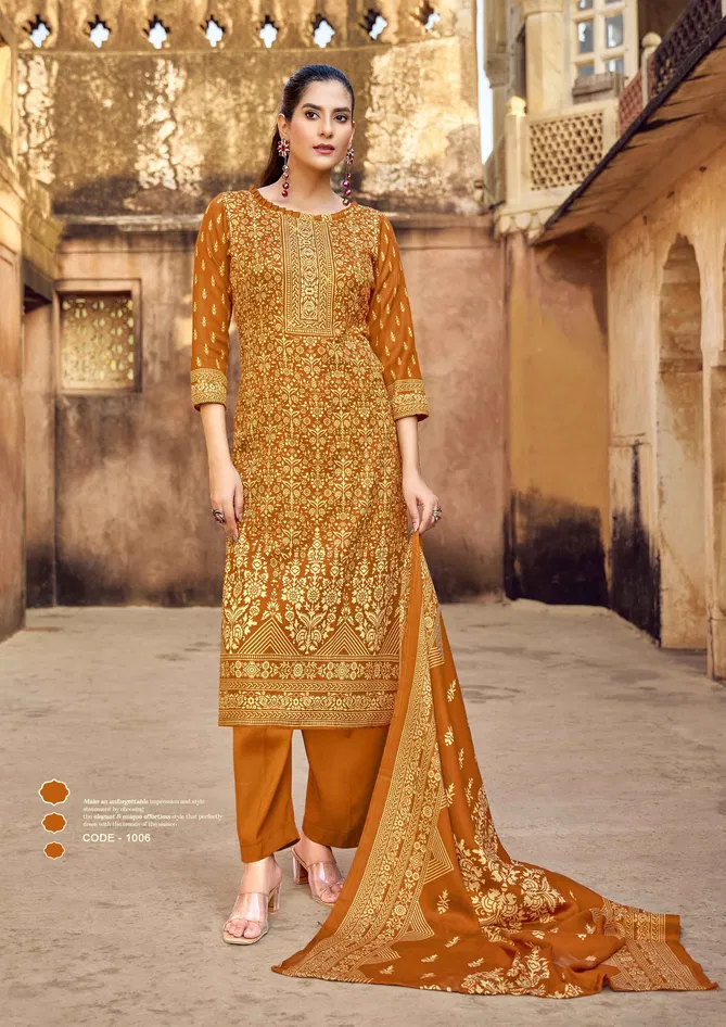 Gulbahar By Roli Moli  Pashmina Dress Material Wholesale Market