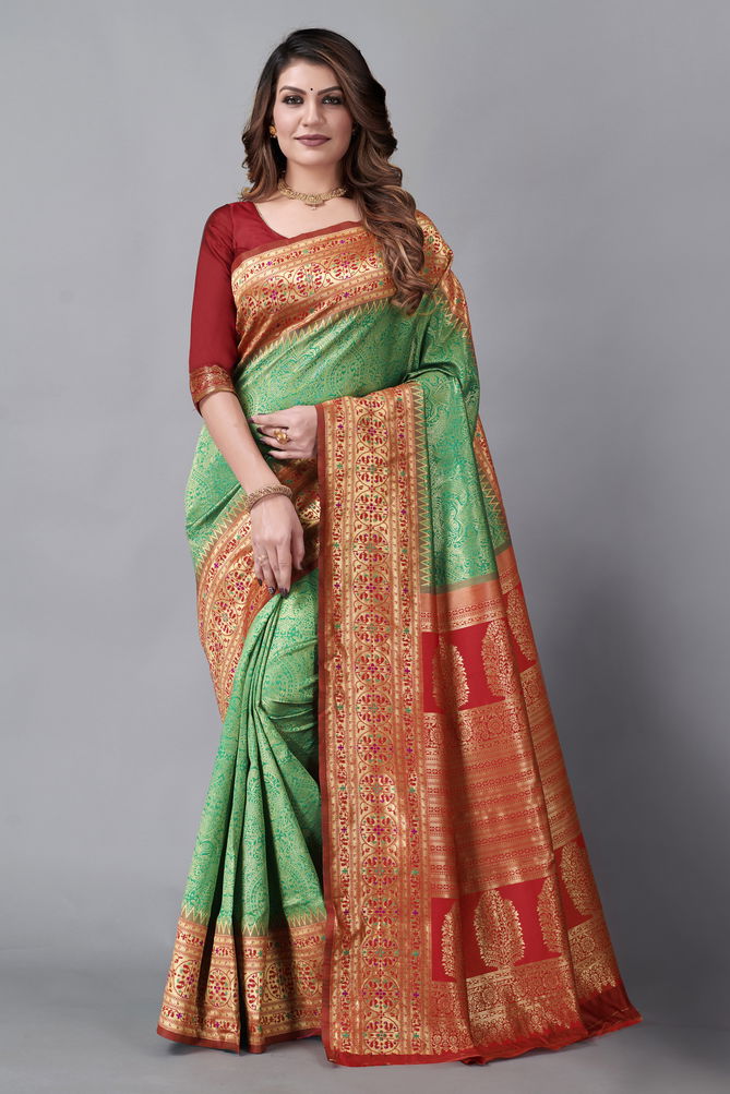 Raaghvi Silk Party Wear Sarees Catalog