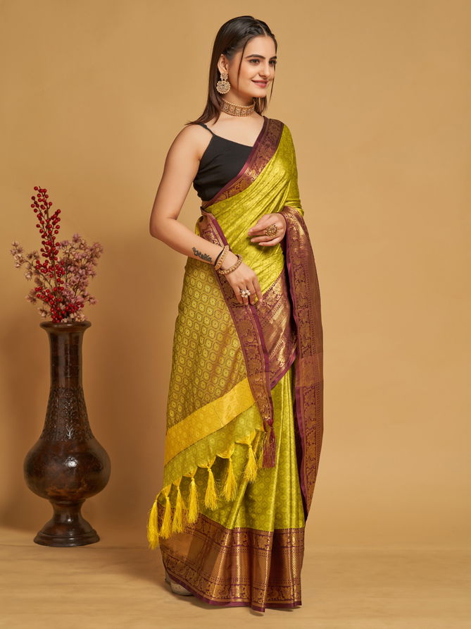 Maahi 92 Color Set  Banarasi SIlk Sarees Catalog