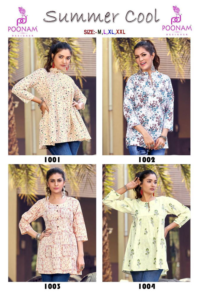 Summer Cool By Poonam Western Ladies Top Catalog