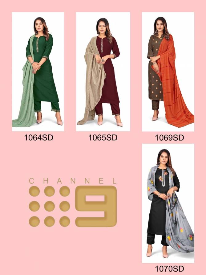 Series 1064 By Channel 9 Readymade Salwar Suits Catalog