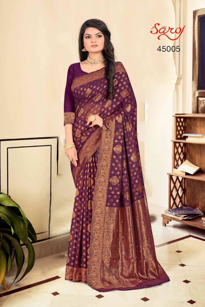 Saroj Swaroopa 4 Color Set Cotton Saree Catalog