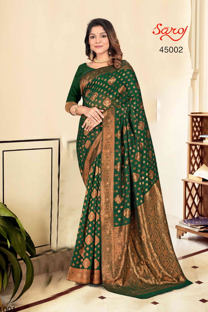 Saroj Swaroopa 4 Color Set Cotton Saree Catalog