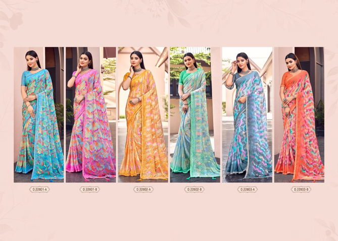 Savyaa By Ruchi Chiffon Daily Wear Sarees Catalog