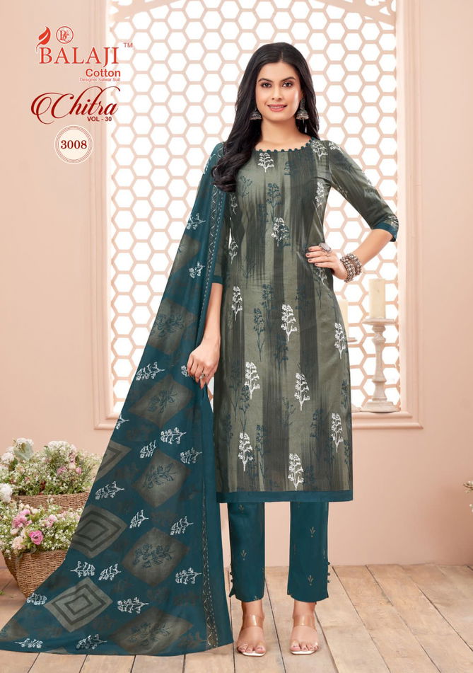 Chitra Vol 30 By Balaji Printed Cotton Dress Material Catalog