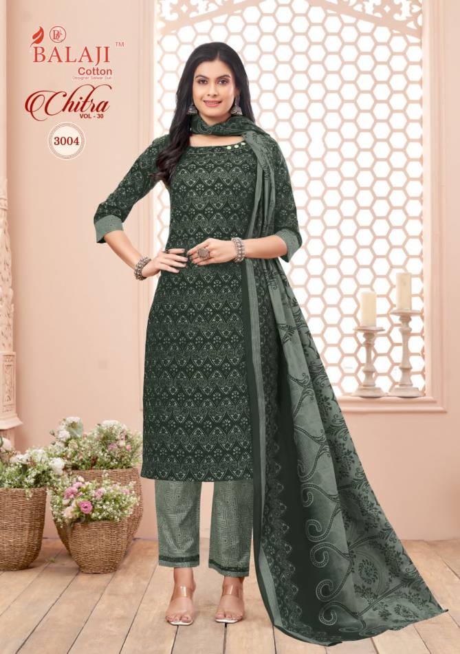Chitra Vol 30 By Balaji Printed Cotton Dress Material Catalog