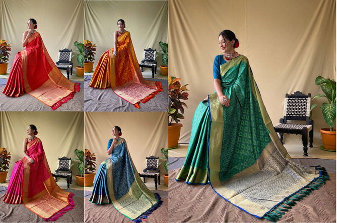 Patola 2 Traditional Silk Party Wear Sarees Catalog